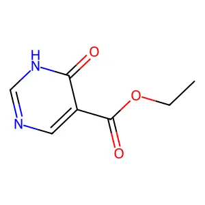6-Oxo-1,6-dihydro-pyrimidine-5-carboxylic acid ethyl ester structure