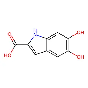 5,6-Dihydroxyindole-2-Carboxylic Acid structure