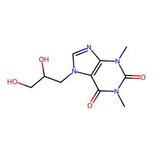 Diprophylline structure