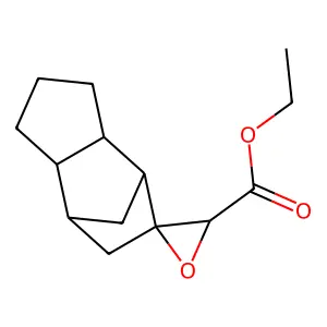 Ethyl octahydrospiro[4,7-methano-5H-indene-5,2'-oxirane]-3'-carboxylate structure