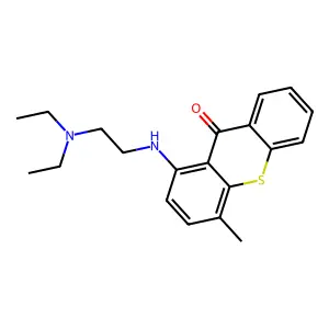 Lucanthone structure