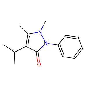 Propyphenazone structure
