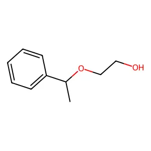 Ethanol, 2-(1-phenylethoxy)- structure