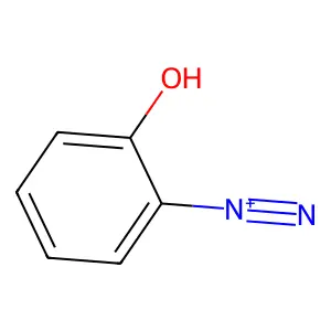Benzenediazonium, 2-hydroxy- structure
