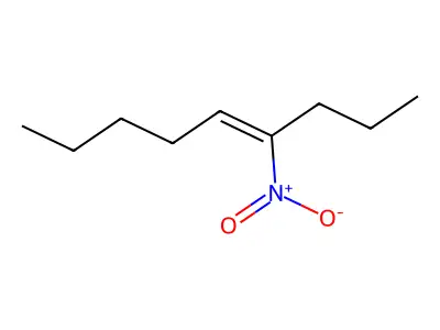 4-Nitro-non-4-ene structure
