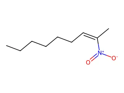 2-Nitro-non-2-ene structure
