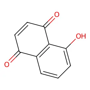 Juglone structure
