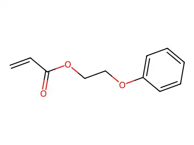 Phenoxyethyl acrylate structure