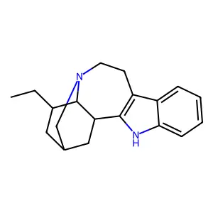 Ibogamine structure