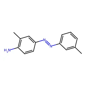 2-Methyl-4-[(e)-(3-methylphenyl)diazenyl]aniline structure