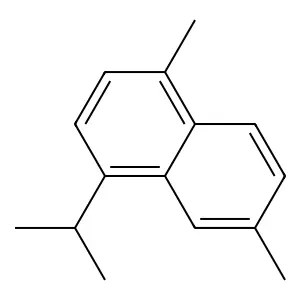 Cadalene structure