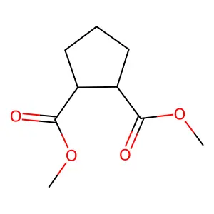(1R,2S)-1,2-Cyclopentanedicarboxylic acid dimethyl ester structure