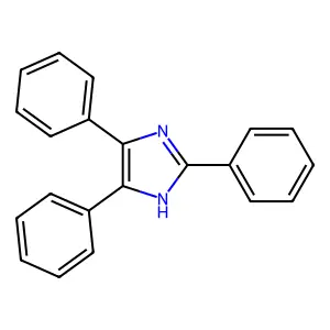 2,4,5-Triphenylimidazole structure