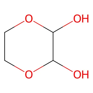 1,4-Dioxane-2,3-diol structure