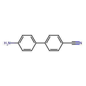 4-Amino-4'-cyanobiphenyl structure