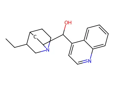 (5-Ethyl-1-azabicyclo[2.2.2]octan-2-yl)-quinolin-4-ylmethanol structure