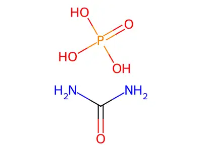 Urea phosphoric acid structure