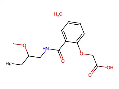 Mersalyl acid structure