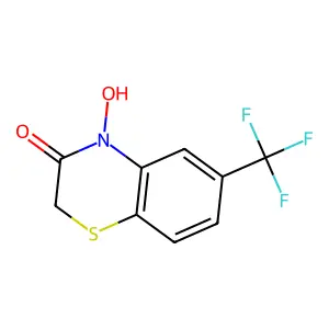 2H-1,4-Benzothiazin-3(4H)-one, 4-hydroxy-6-(trifluoromethyl)- structure