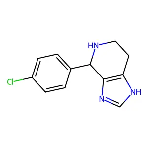 4-(4-Chlorophenyl)-4,5,6,7-tetrahydro-3h-imidazo[4,5-c]pyridine structure