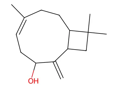 Caryophylla-3(12),6-dien-4-ol structure
