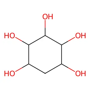 1,2,3,4,5-Cyclohexanepentol structure