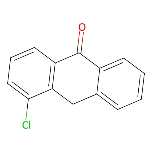 9(10H)-Anthracenone, 4-chloro- structure