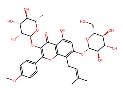 Icariin structure