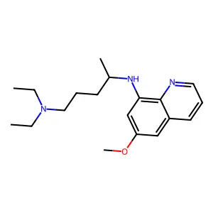 Pamaquine structure