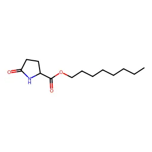 Octyl 5-oxo-L-prolinate structure