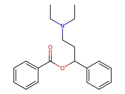 Propanocaine structure
