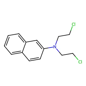 Chlornaphazine structure