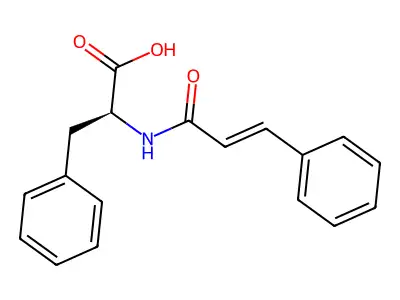 Cinnamoylphenylalanin structure