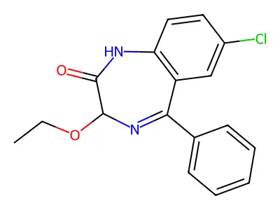 3-O-Ethyloxazepam structure