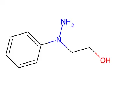 Ethanol, 2-(1-phenylhydrazino)- structure