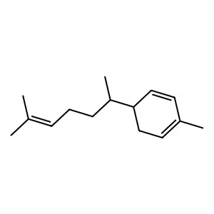 (-)-Zingiberene structure