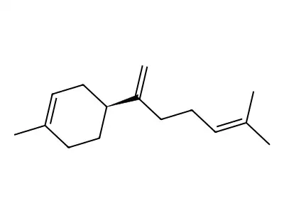 (R)-beta-bisabolene structure