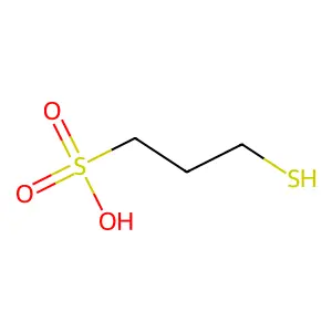 1-Propanesulfonic acid, 3-mercapto- structure