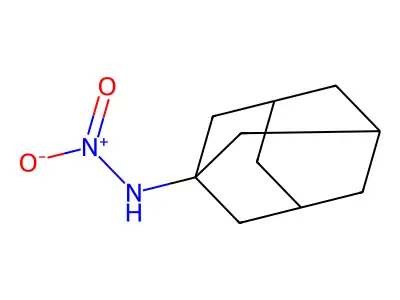 Adamantane, 1-(nitroamino)- structure