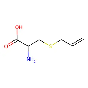 2-Amino-3-Prop-2-Enylsulfanylpropanoic Acid structure
