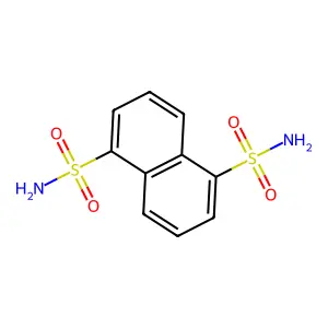 1,5-Naphthalenedisulfonamide structure
