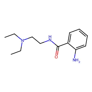 2-Amino-N-[2-(diethylamino)ethyl]benzamide structure