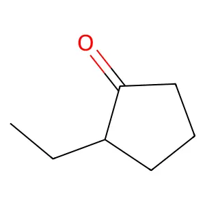 2-Ethylcyclopentan-1-one structure