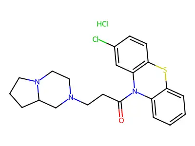 Azaclorzine Hydrochloride structure