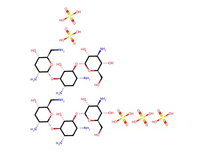 Tobramycin Sulphate Salt structure
