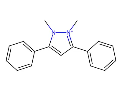 Difenzoquat structure