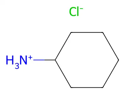 Cyclohexylazanium;chloride structure
