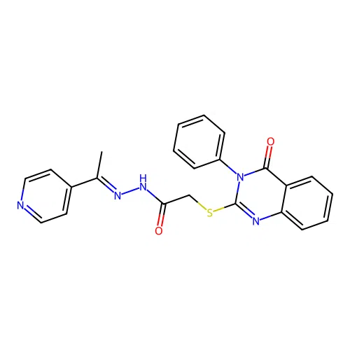 C23H19N5O2S structure