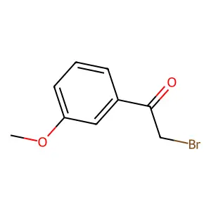 Bromomethyl 3-methoxyphenyl ketone structure