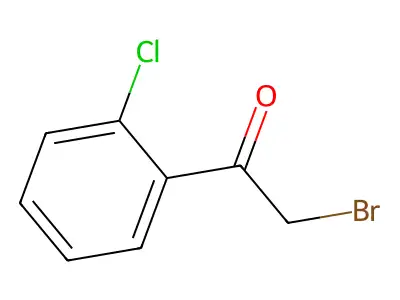 2-Bromo-2'-chloroacetophenone structure
